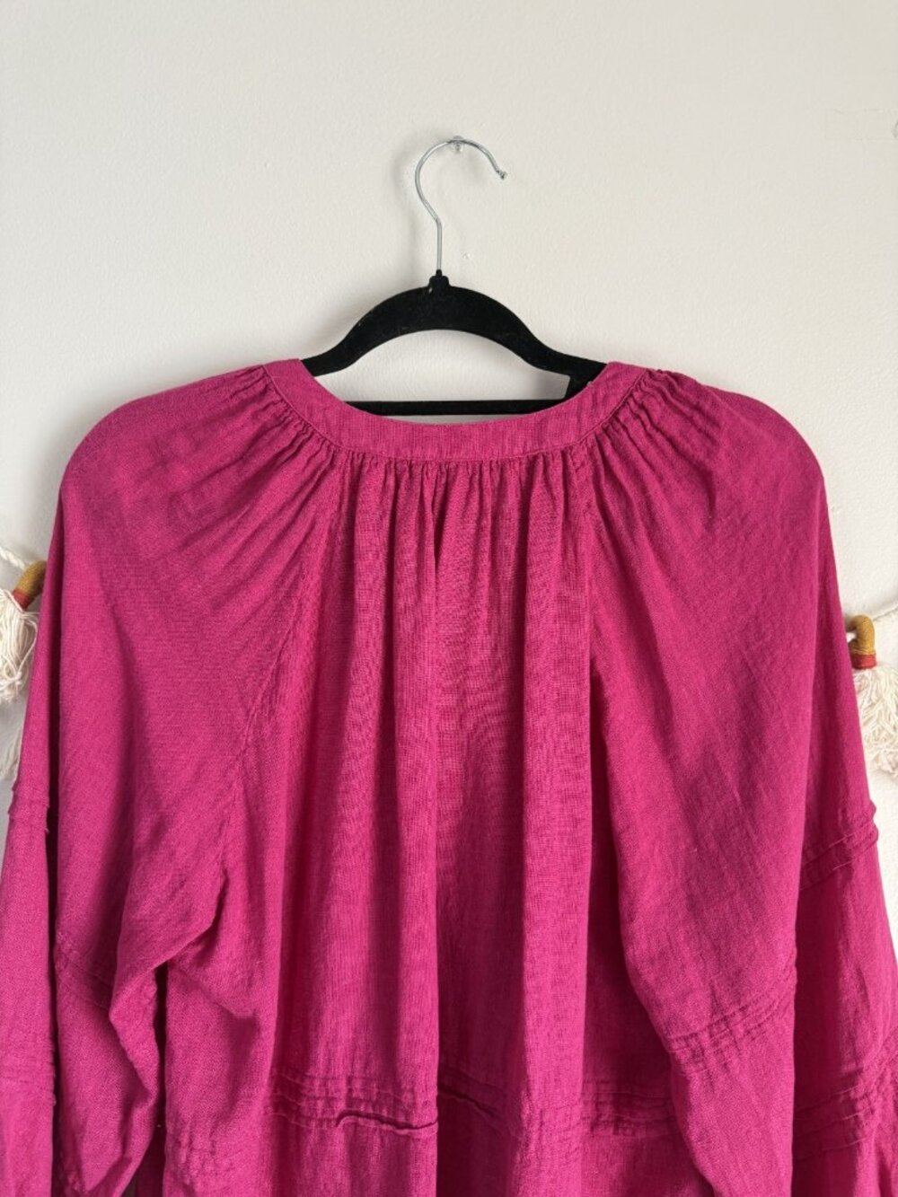 Rails Frances Radiance Linen Blend Button Front Lightweight Top Coastal Beachy - Picture 8 of 8